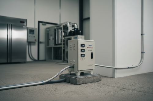 Andeli Fully Automatic Voltage Stabilizer SVC 10000 VA 10 KW Single (1) Phase 220V For Home Use