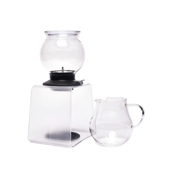 Hario Largo Tea Dripper Server Set, Heatproof Glass, Japanese Pour Over Teapot, Coffee Server, Drip Brewer