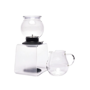 Hario Largo Tea Dripper Server Set, Heatproof Glass, Japanese Pour Over Teapot, Coffee Server, Drip Brewer