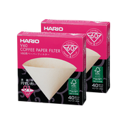 Hario V60 Coffee Paper Filters VCF-01-40W: Sleek Japanese Design