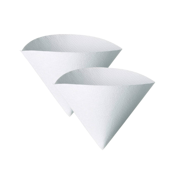 Hario V60 Coffee Paper Filter VCF-02-40W: Oxygen-bleached paper
