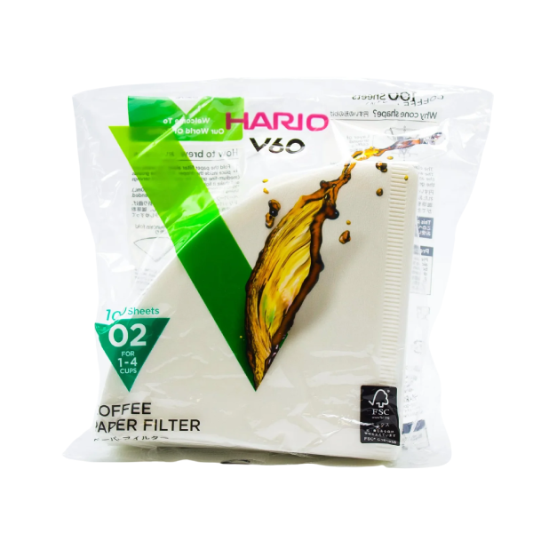 Hario Coffee Paper Filters V60-02