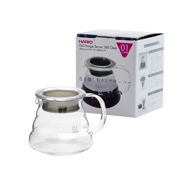 Hario Range Coffee Server V60-01 XGSR-36-TB 360ml Safe for hot liquids