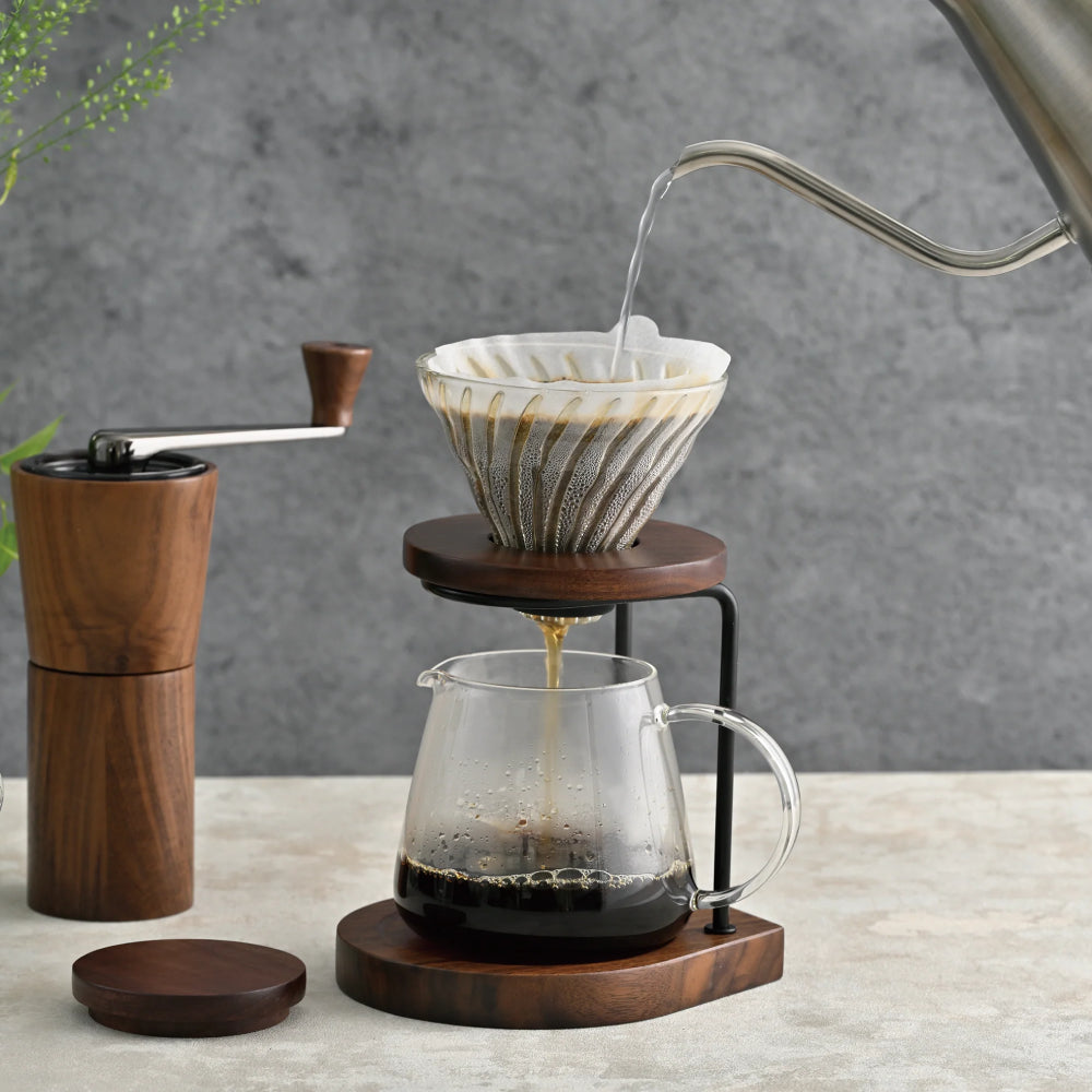 Hario Drip Stand Set Walnut image 3