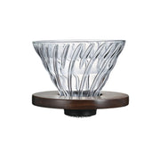 Hario V60 Glass Dripper Walnut