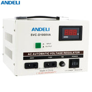 Andeli Voltage Stabilizer SVC 1000 VA 1 KW Single (1) Phase 220V Digital