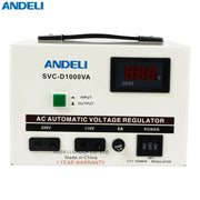 Andeli Voltage Stabilizer SVC 1000 VA 1 KW Single (1) Phase 220V Digital