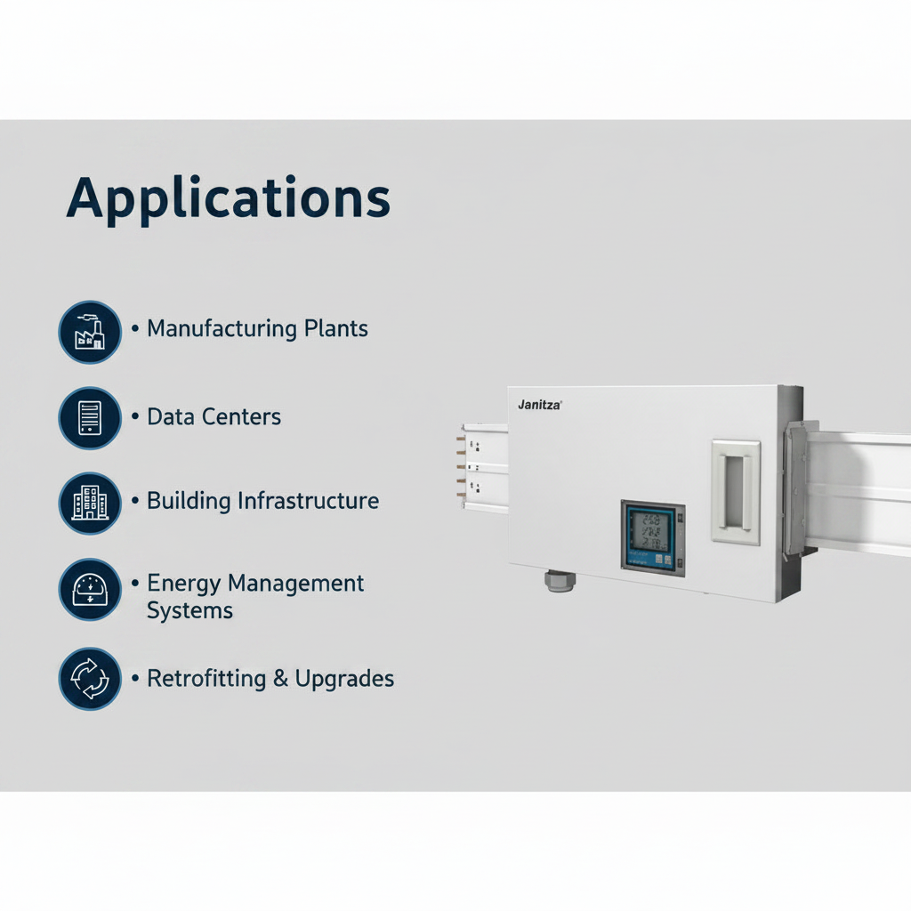 Janitza AKM busbar tap-off units