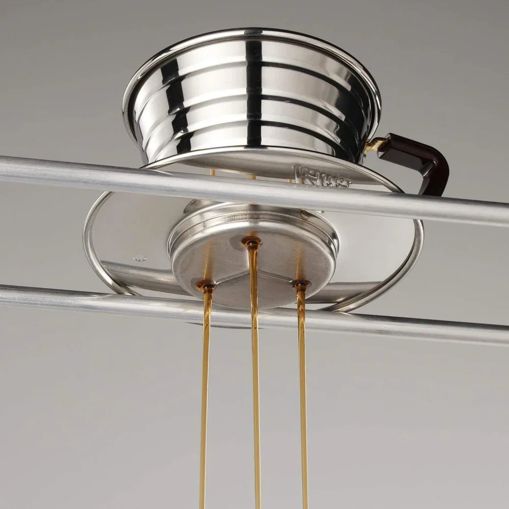 Kalita Wave 185 Stainless Steel Dripper – 2-4 Cups image 4
