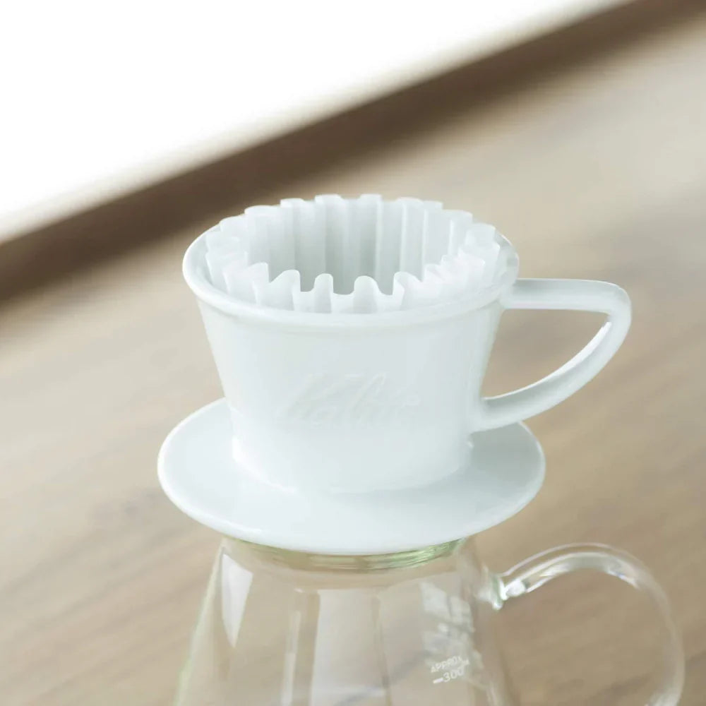 Kalita Wave Dripper White Ceramic 185 image 5