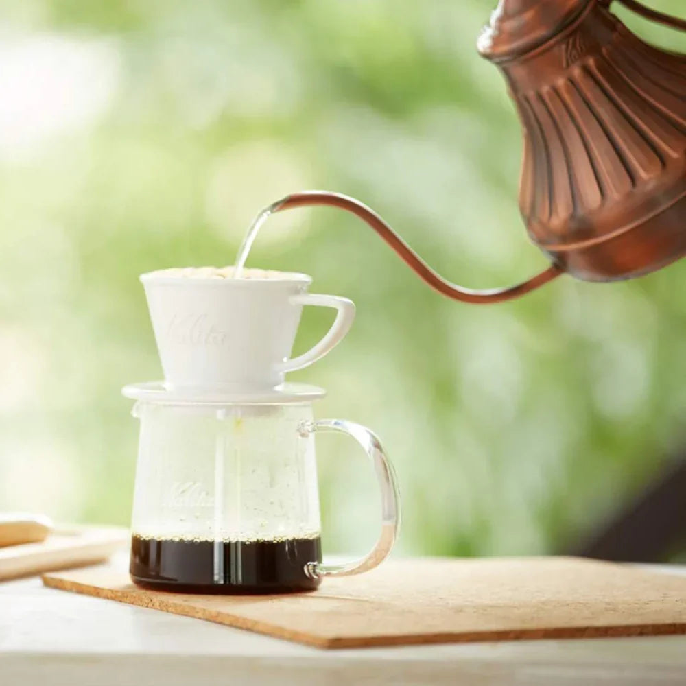 Kalita Wave Dripper White Ceramic 185 image 4