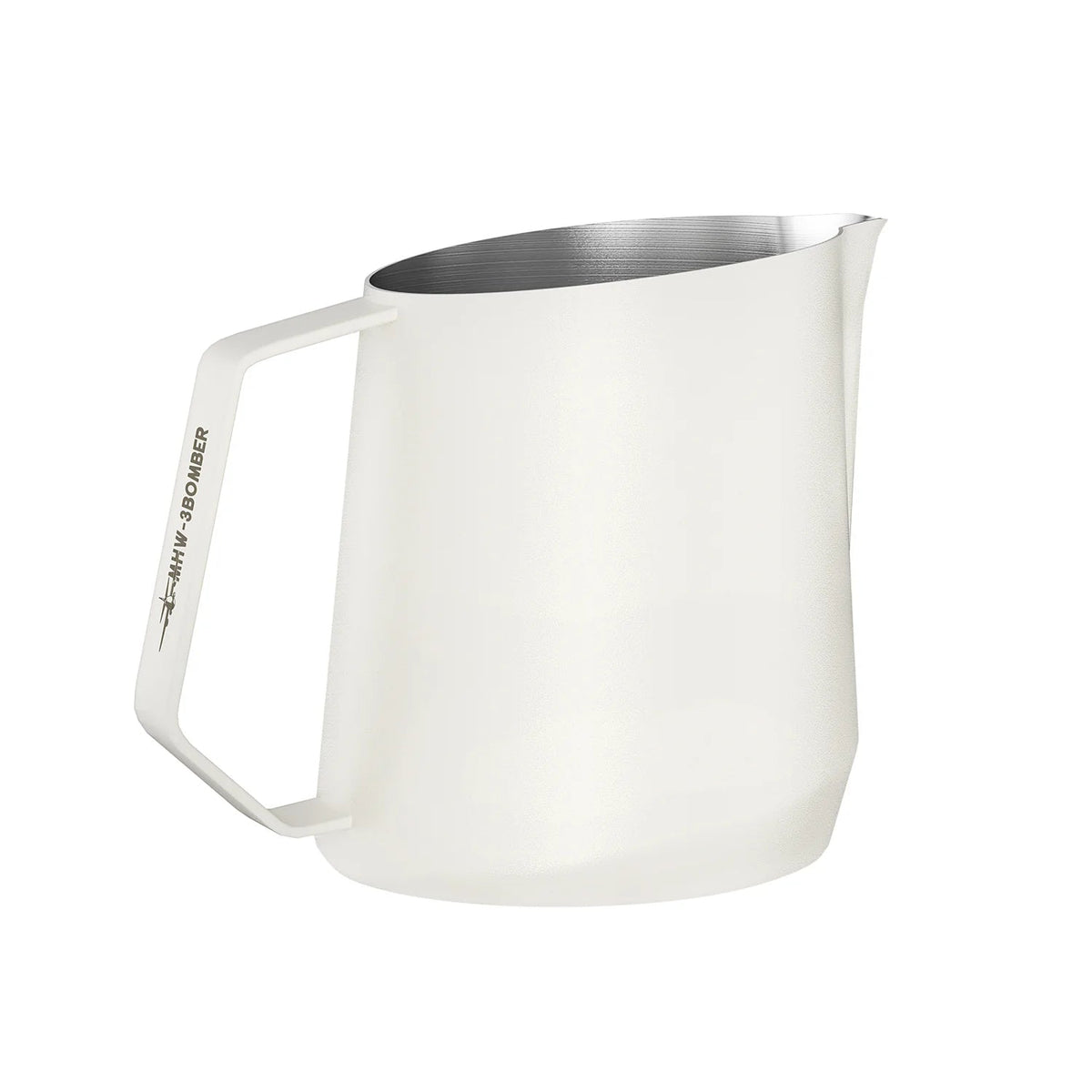 MHW-3Bomber GT Milk Pitcher U-Shape Spout, 400ML Off White