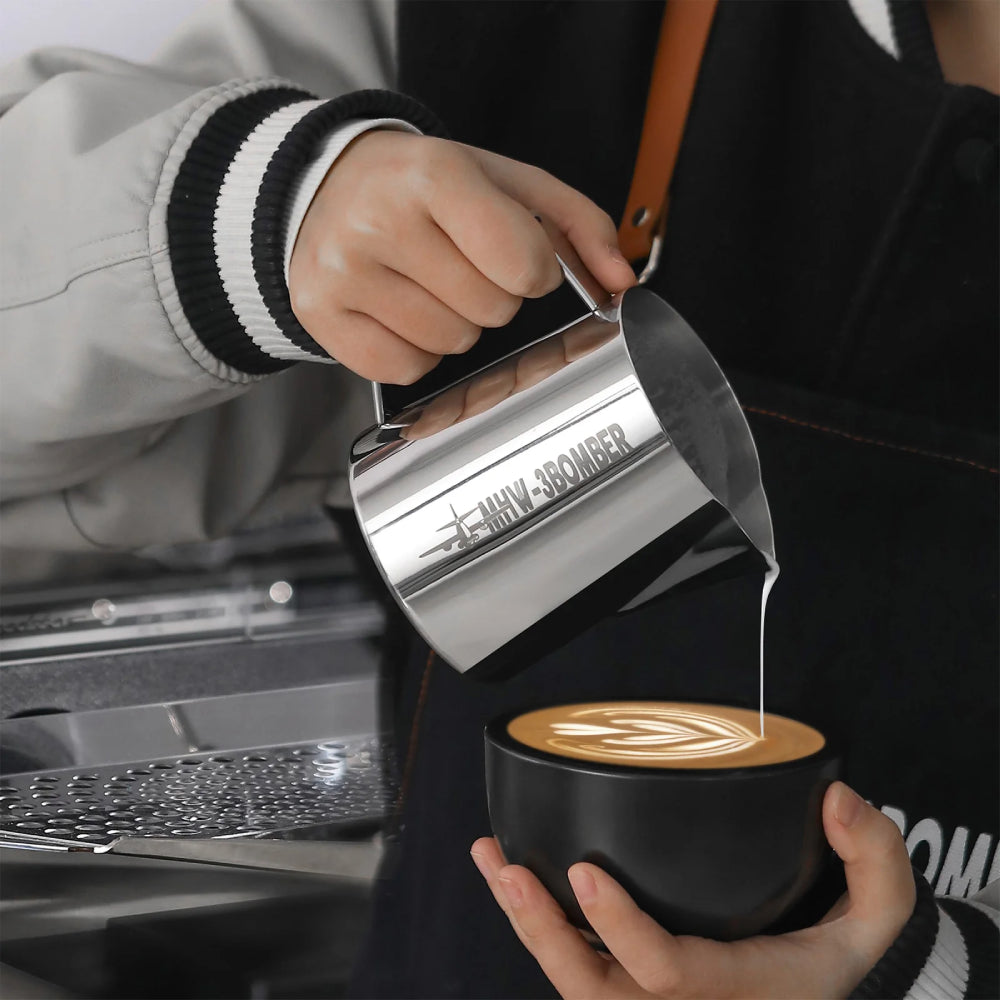 MHW-3Bomber Latte Art Pitcher 5.0 500ML Glossy Grey
