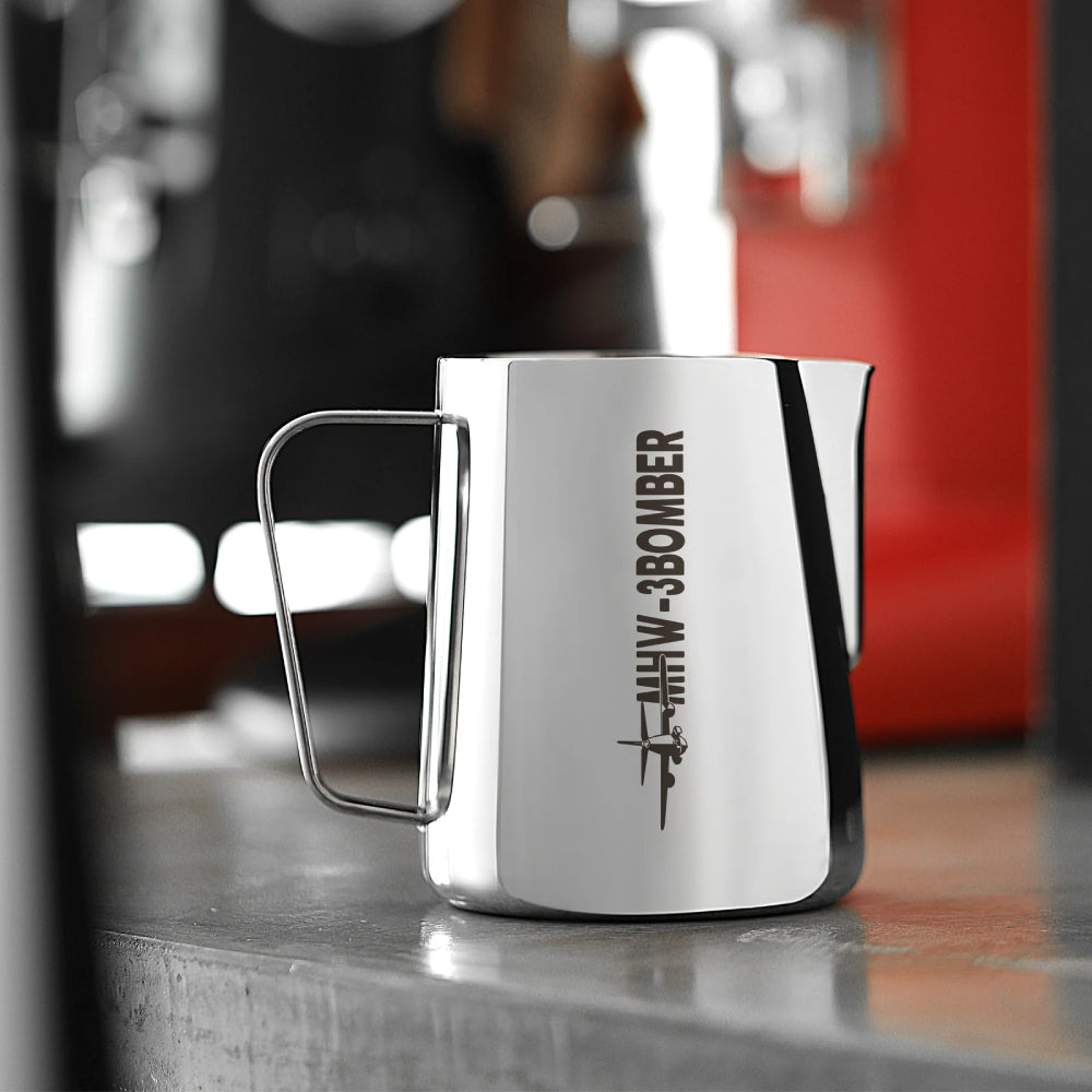 MHW-3Bomber Latte Art Pitcher 5.0 600ML Glossy Grey