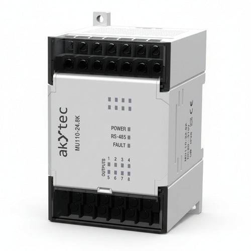 MU110-24.8R, MU110-24.8K, MU110-24.16R, MU110-24.16K Digital Output Modules (DO, Modbus RTUASCII, RS485)