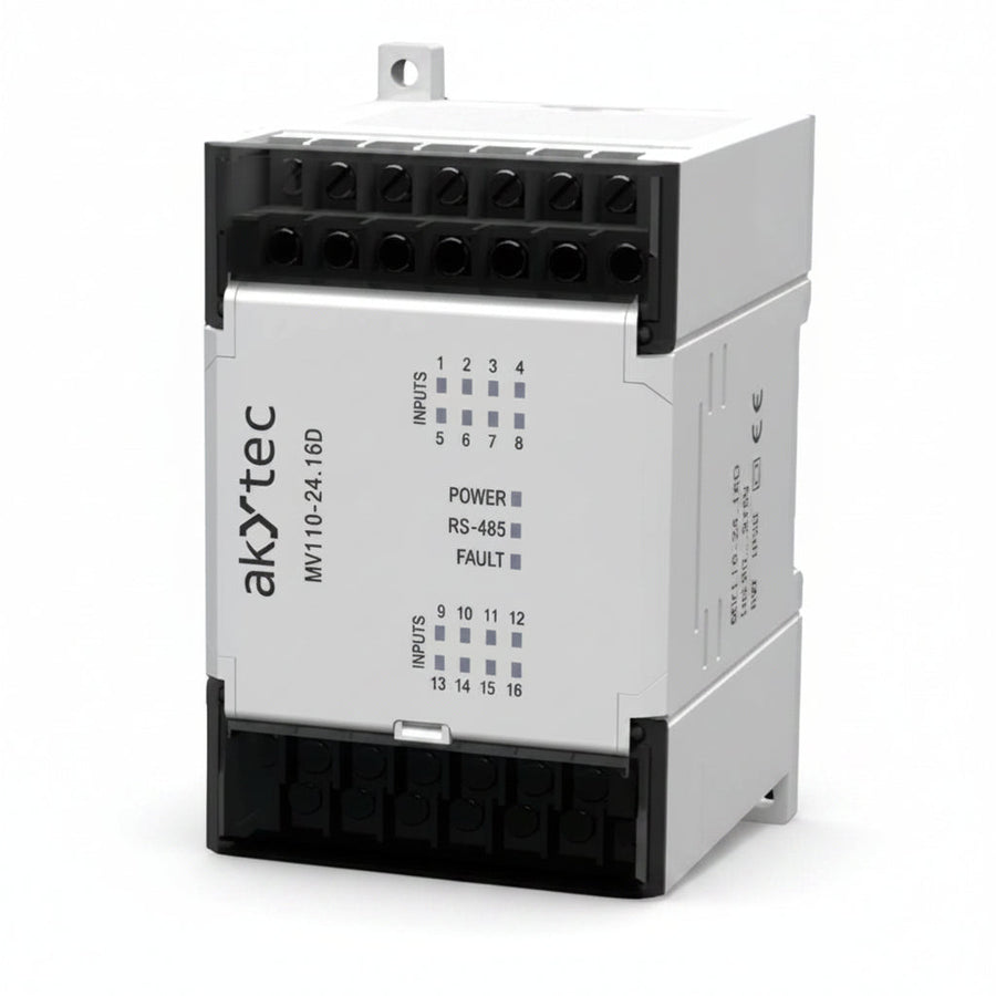 MV110-24.16D(DN), MK110-24.8D.4R Digital Input modules (DI, Modbus RTUASCII, RS485)