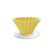 Origami Dripper M with Plastic Holder Yellow color image