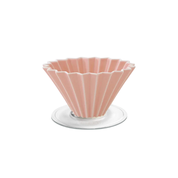 Origami Dripper M with Plastic Holder Matte Beige color image