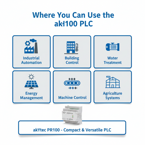 Akytec PR100 Mini PLC 20 I/O