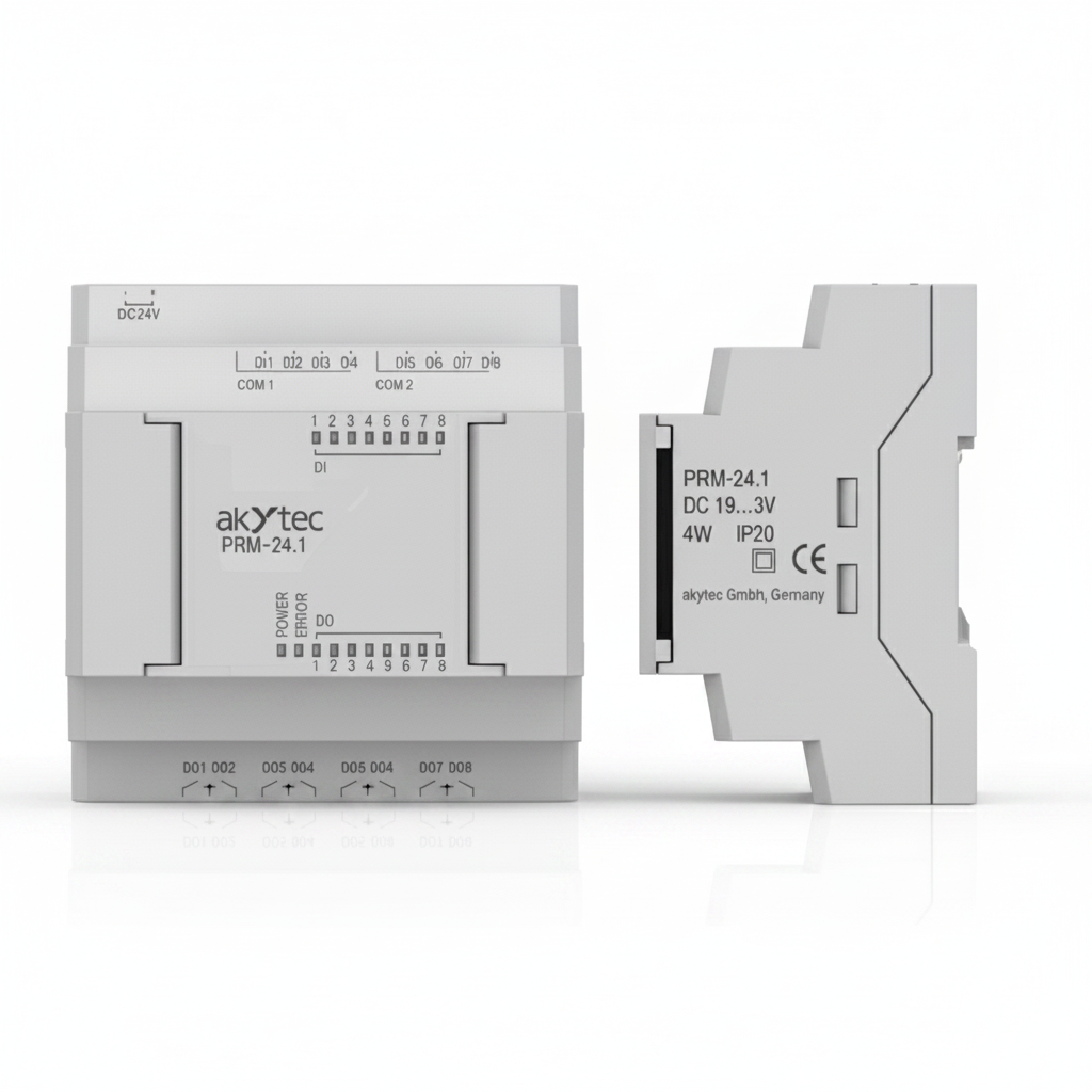 Akytec PRM Extension module (PRM.230.1, PRM.24.1, PRM.230.3, PRM.24.3)