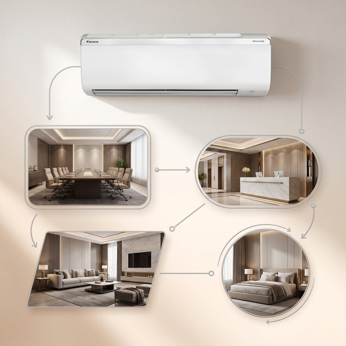 Daikin FTKF12TVMVZK / RKFG12TVMVZK - Air Conditioning for Superior Comfort