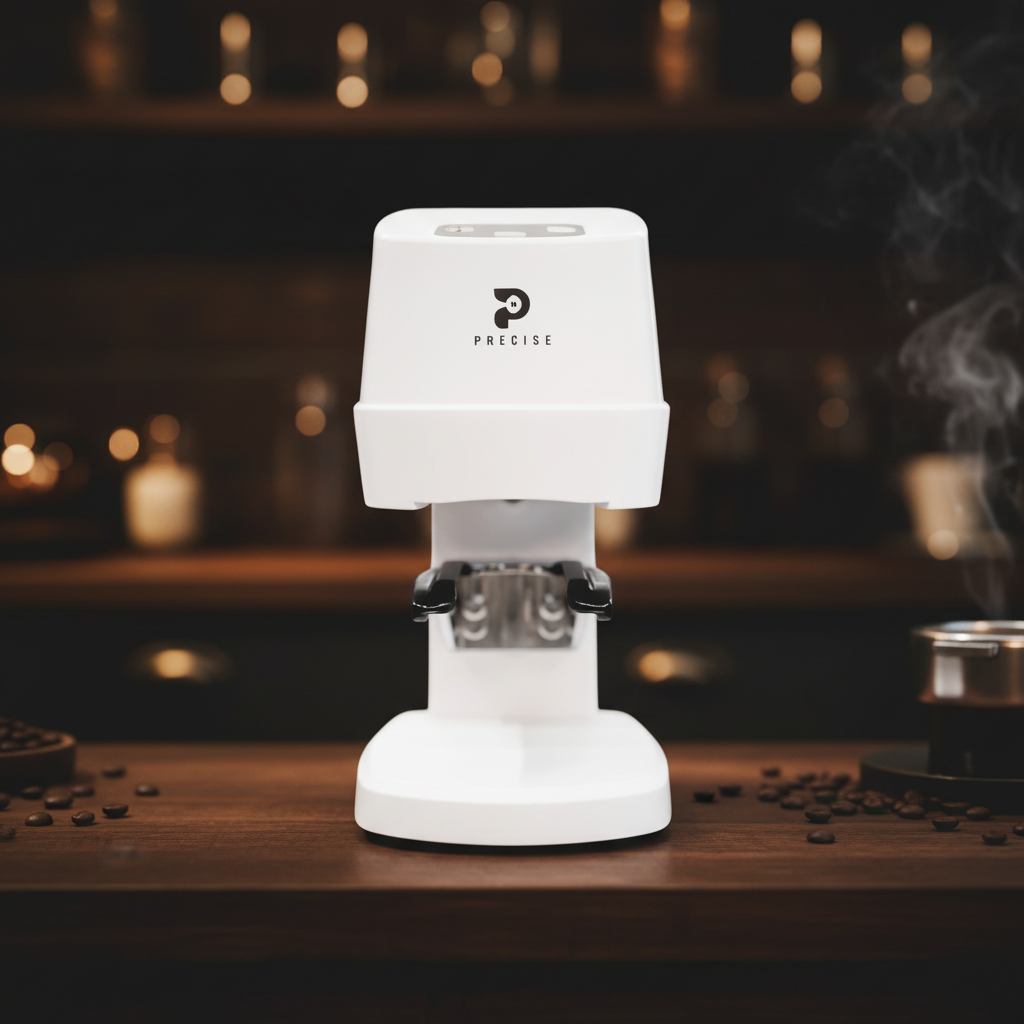 Precise Automatic Coffee Tamper White