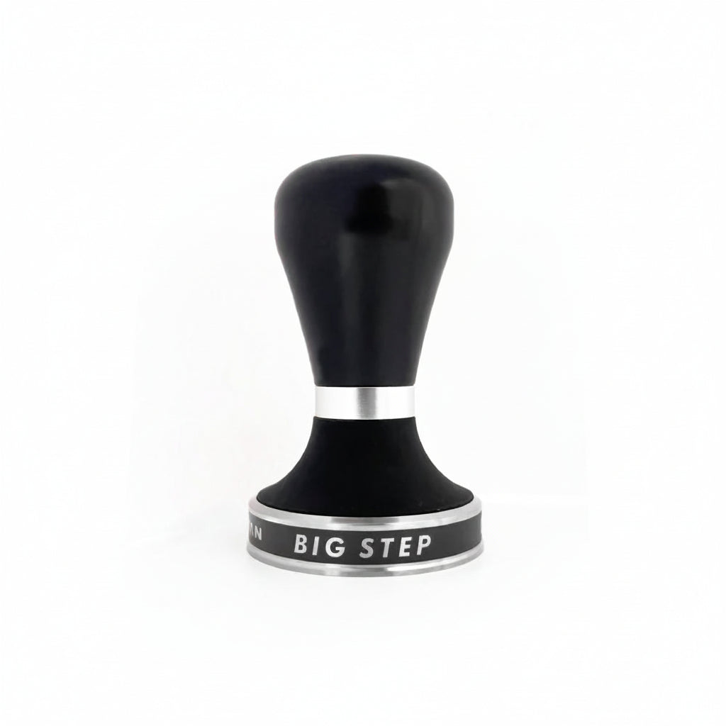 Pullman Black Barista Handle with Big Step Base Tamper, MK II 440C