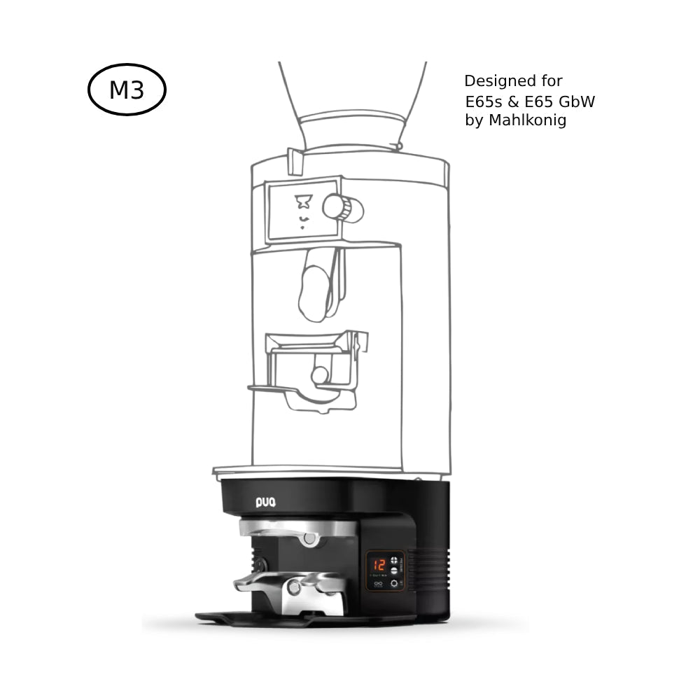 Puqpress M3 Integrated Tamper Black