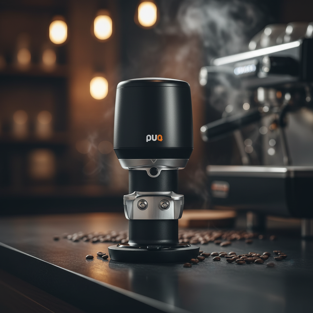 Puqpress Mini Automatic Coffee machine Tamper