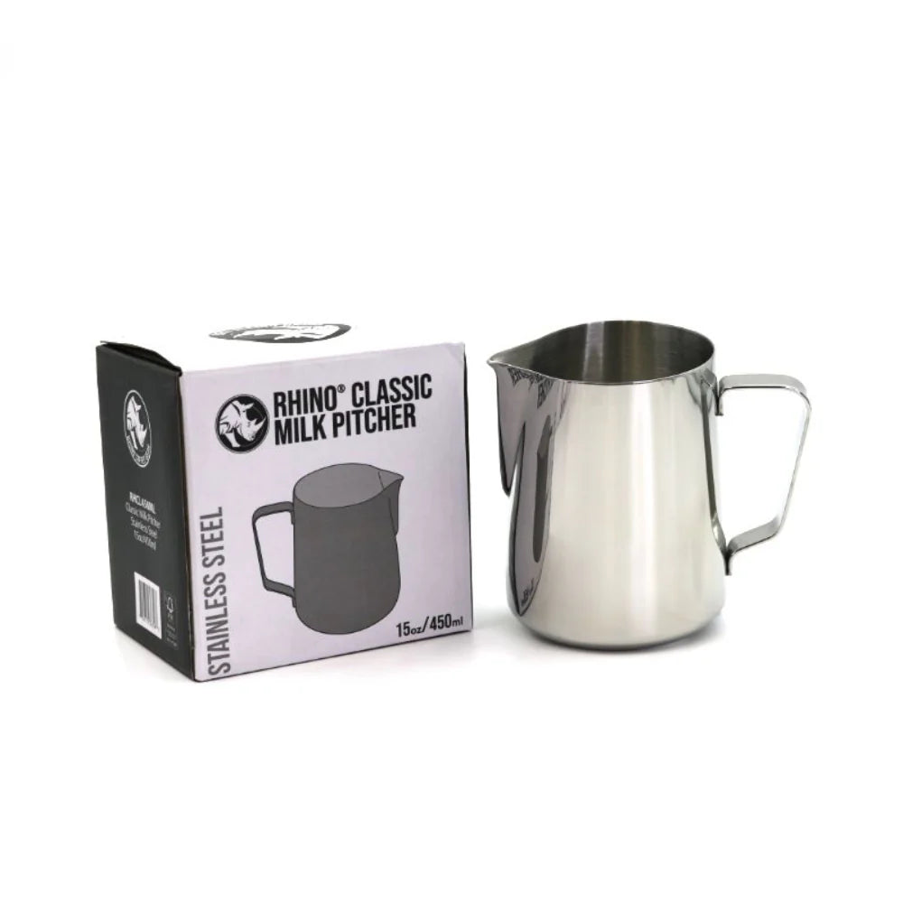 Rhino Coffee Gear Classic Milk Pitcher 15oz