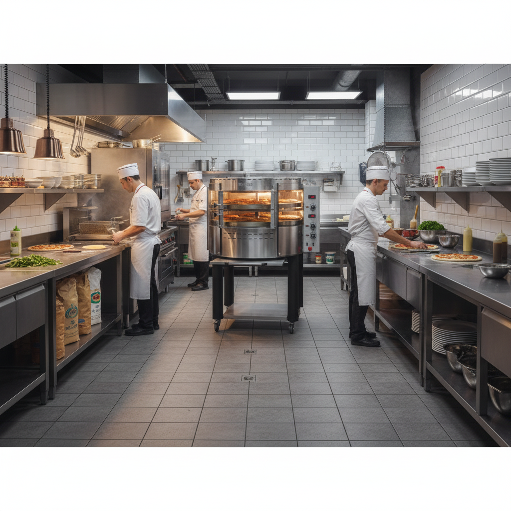 Rotating Electric Pizza Oven - RPE2