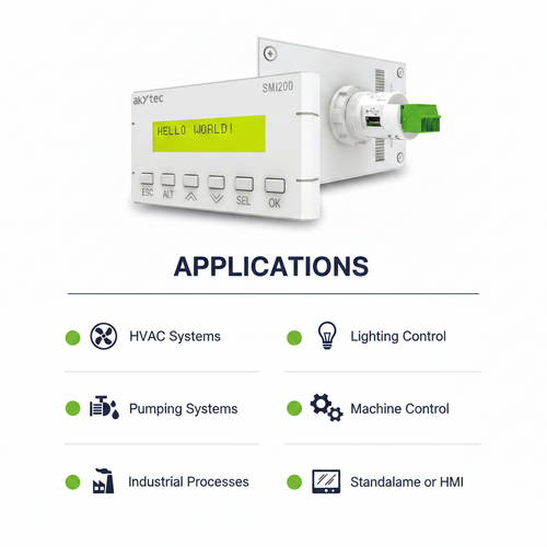 Akytec Compact Controller SMI200 Programmable