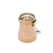 SOY Copper Cezve Turkish Coffee Pot Silver Lining – Right Handed C1