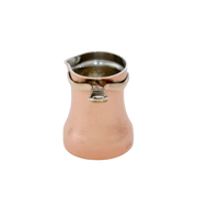 SOY Copper Cezve Turkish Coffee Pot Silver Lining – Right Handed C1