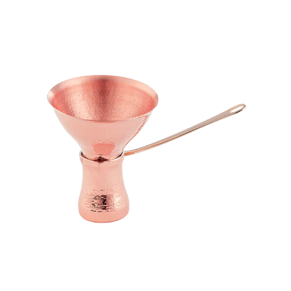 SOY Copper Cezve Turkish Coffee Pot Tin Lining – Right Handed C3