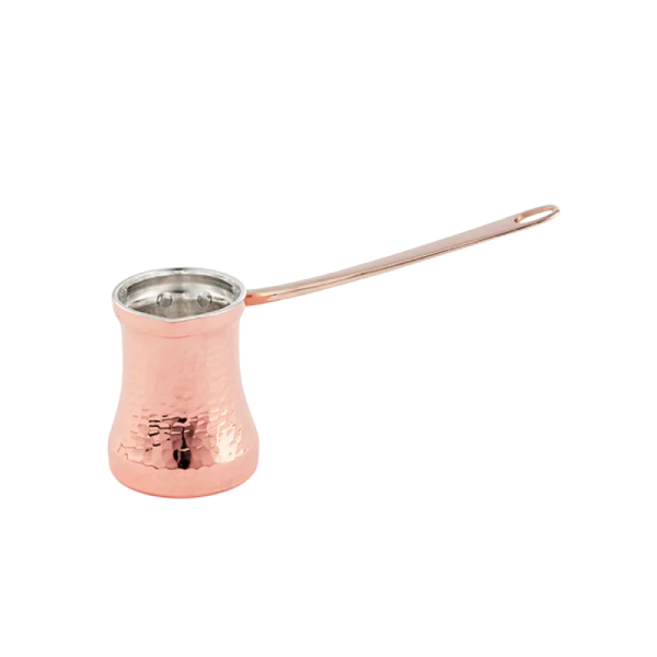 SOY Copper Cezve Turkish Coffee Pot Tin Lining – Right Handed C3