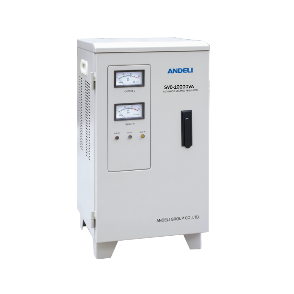 Andeli Voltage Stabilizer SVC 10000 VA 10 KW Single (1) Phase 110V Stand