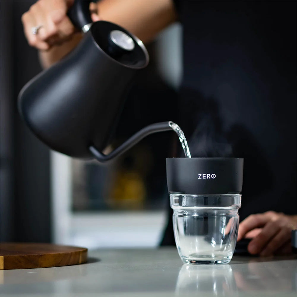 Trinity Zero Coffee Press, Portable Manual Coffee Brewer, Black, 8 oz – Compact Espresso & Coffee Maker for Travel, Camping, and Home Use