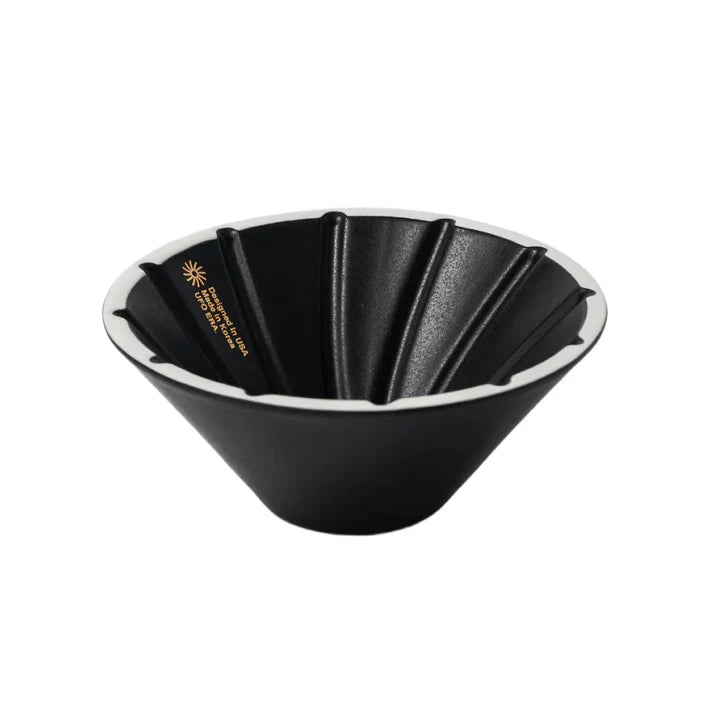 UFO-Ceramic-Black-Dripper image 1