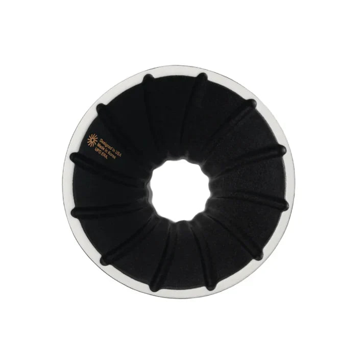 UFO-Ceramic-Black-Dripper image 2