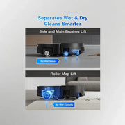 ECOVACS Deebot X11 Omni Cyclone Robotic Vacuum & Mop (19,500Pa Suction,OZMO Roller,PowerBoost Charging)