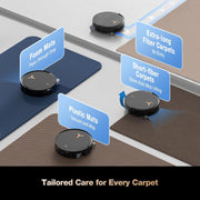 ECOVACS DEEBOT X8 PRO Omni Robot Vacuum and Mop, OZMO Roller Instant Self-Washing Mopping,18000Pa Suction Hot Water Mop Washing, Auto Cleaning Solution Adding, Hot Air-Drying, Self-Emptying