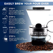 Easily brew your pour over with handy clever dripper step by step guide image