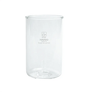 Replacement Hario cold dripper glass bowl made of high-quality heat-resistant glass for slow-drip coffee systems.