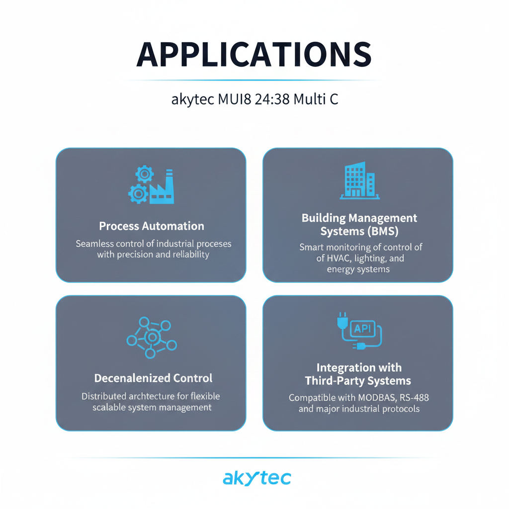 Akytec Analog Output Modules (AO, Modbus RTU/ASCII)