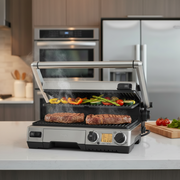 Sage BGR840BSS the Smart Grill™ Pro Brushed Stainless Steel