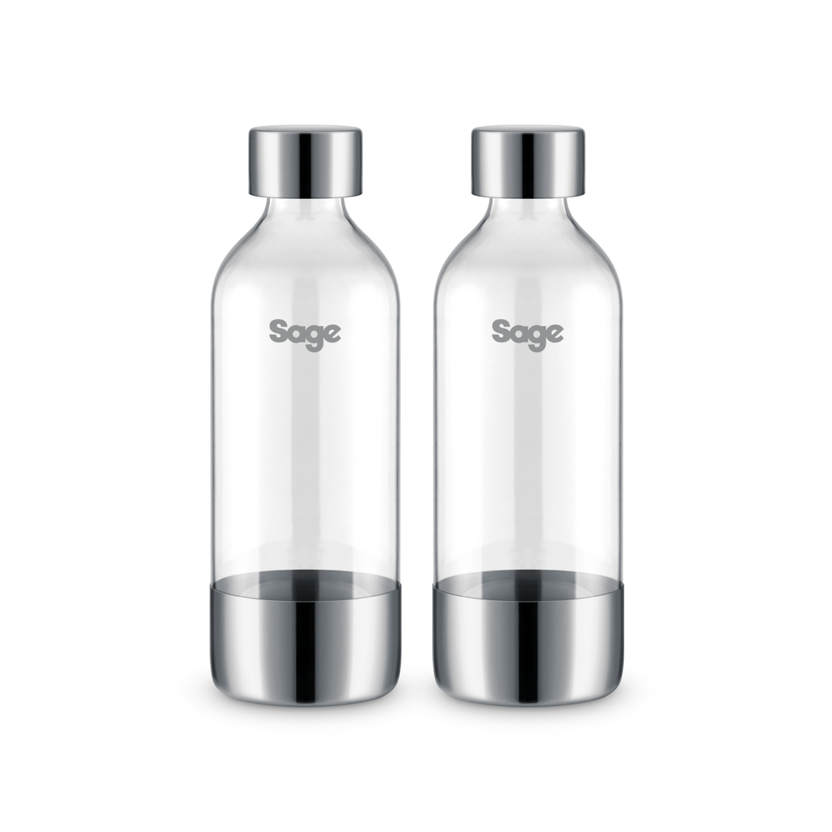 Sage SCA001BSS0ZEU1 The InFizz Bottles 1L Brushed Stainless Steel
