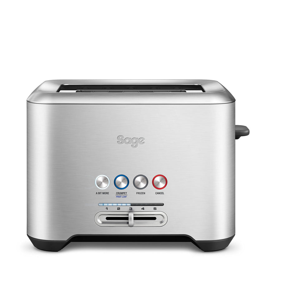 Sage BTA720UK The Bit More: 2 Slice Brushed Stainless Steel