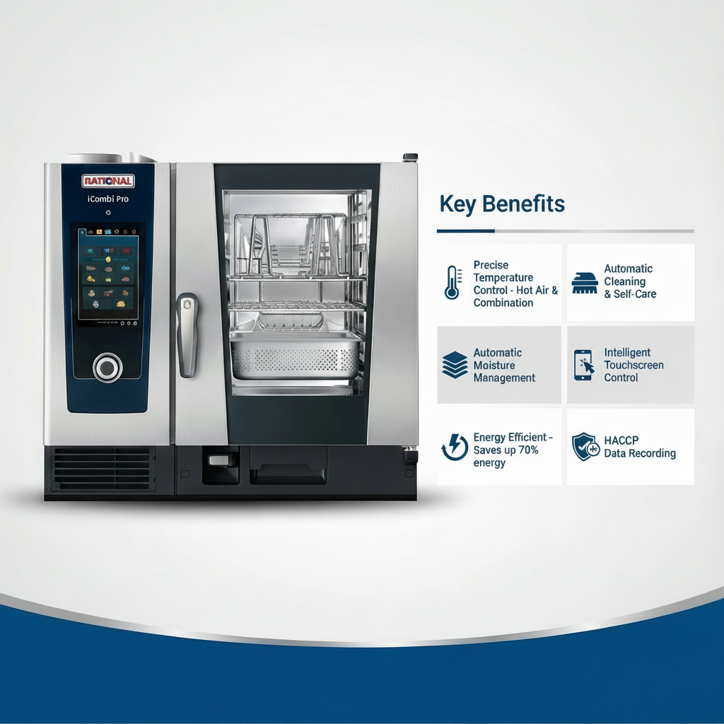COMBI ELECTRIC OVEN - ICOMBI PRO 61E
